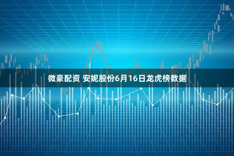 微豪配资 安妮股份6月16日龙虎榜数据