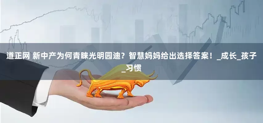 道正网 新中产为何青睐光明园迪？智慧妈妈给出选择答案！_成长_孩子_习惯